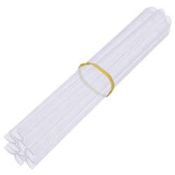 Écrans d'intimité de jardin 4 pcs PVC 35x0,19 m Marron 