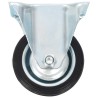12 pcs Roulettes fixes 75 mm 
