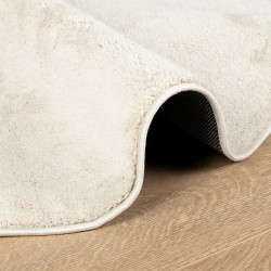 Tapis OVIEDO à poils courts beige Ø 240 cm 
