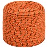 Corde de bateau Orange 6 mm 500 m Polypropylène 