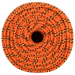 Corde de bateau Orange 6 mm 500 m Polypropylène 