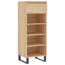 Armoire à chaussures Chêne sonoma 40x36x105cm Bois d'ingénierie 