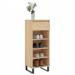 Armoire à chaussures Chêne sonoma 40x36x105cm Bois d'ingénierie 