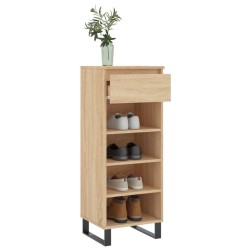 Armoire à chaussures Chêne sonoma 40x36x105cm Bois d'ingénierie 