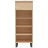 Armoire à chaussures Chêne sonoma 40x36x105cm Bois d'ingénierie 