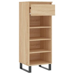 Armoire à chaussures Chêne sonoma 40x36x105cm Bois d'ingénierie 