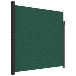 Auvent latéral rétractable vert foncé 200x300 cm 