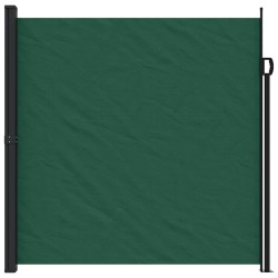 Auvent latéral rétractable vert foncé 200x300 cm 