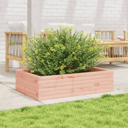 Jardinière 90x60x23 cm bois massif de douglas 