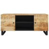 Meuble TV 105x33x46 cm Bois massif de manguier 