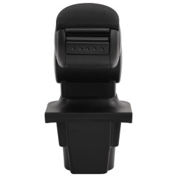Accoudoir de voiture noir 16x35x(30-49) cm ABS 