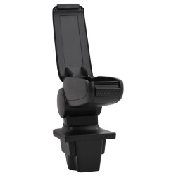 Accoudoir de voiture noir 16x35x(30-49) cm ABS 