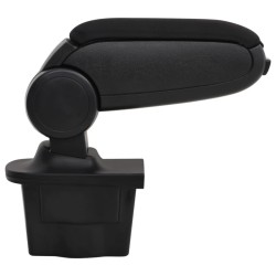 Accoudoir de voiture noir 16x35x(30-49) cm ABS 
