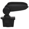 Accoudoir de voiture noir 16x35x(30-49) cm ABS 