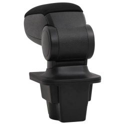 Accoudoir de voiture noir 16x35x(30-49) cm ABS 