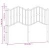 Tête de lit métal noir 120 cm 