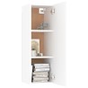 Ensemble de meubles TV 8 pcs Blanc Bois d'ingénierie 
