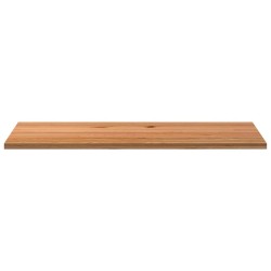 Dessus de table marron clair bois chêne massif rectangulaire 