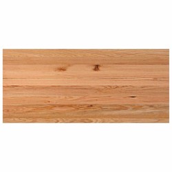 Dessus de table marron clair bois chêne massif rectangulaire 