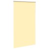 Store enrouleur occultant jaune largeur du tissu 131,6 cm 