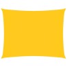 Voile de parasol tissu oxford rectangulaire 2,5x3,5 m jaune 