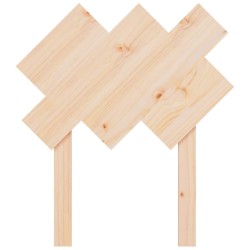 Tête de lit 72,5x3x81 cm Bois massif de pin 