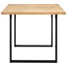Table de salle à manger 180x90x76 cm bois de manguier massif 