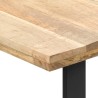 Table de salle à manger 180x90x76 cm bois de manguier massif 