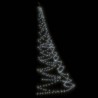 Arbre mural avec crochet métallique 260 LED blanc froid 3 m 
