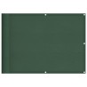 Écran de balcon vert foncé 75x800 cm 100% polyester oxford 