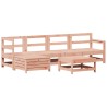 Salon de jardin 6 pcs bois massif sapin de douglas 
