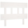 Tête de lit Blanc 103,5x3x81 cm Bois massif de pin 