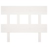 Tête de lit Blanc 103,5x3x81 cm Bois massif de pin 