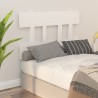Tête de lit Blanc 103,5x3x81 cm Bois massif de pin 
