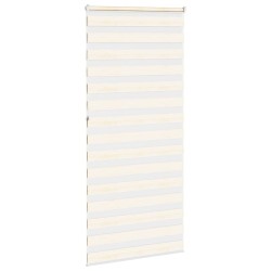 Store zèbre beige marbré largeur du tissu 105,9 cm polyester 