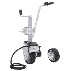 Roue motrice pour remorque en aluminium 12 V 350 W 
