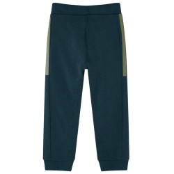 Pantalon de survêtement enfants avec cordon de serrage vert mousse 140 