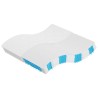 Matelas à ressorts ensachés dureté moyenne 200x200 cm 
