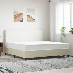 Matelas à ressorts ensachés dureté moyenne 200x200 cm 