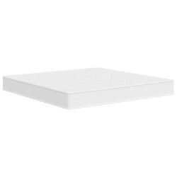 Matelas à ressorts ensachés dureté moyenne 200x200 cm 