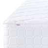 Matelas à ressorts ensachés dureté moyenne 200x200 cm 