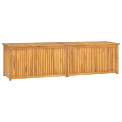 Boîte de jardin 200x50x55 cm Bois massif de teck 