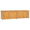Boîte de jardin 200x50x55 cm Bois massif de teck 