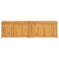 Boîte de jardin 200x50x55 cm Bois massif de teck 