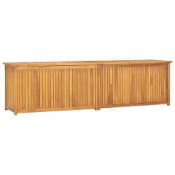 Boîte de jardin 200x50x55 cm Bois massif de teck 
