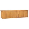 Boîte de jardin 200x50x55 cm Bois massif de teck 