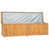 Boîte de jardin 200x50x55 cm Bois massif de teck 
