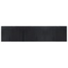 Tapis rectangulaire noir 70x300 cm bambou 