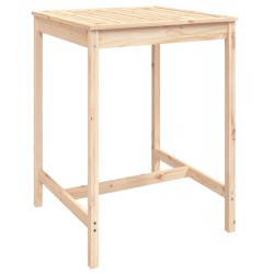 Ensemble de bar de jardin 5 pcs bois de pin massif 