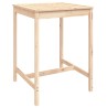 Ensemble de bar de jardin 5 pcs bois de pin massif 